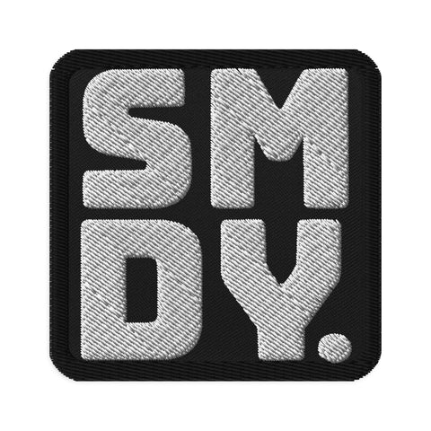 SMDY. Embroidered patch