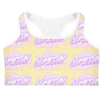 candy sports bra.