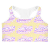 candy sports bra.