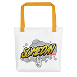 logo tote bag.