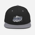 logo snapback hat.